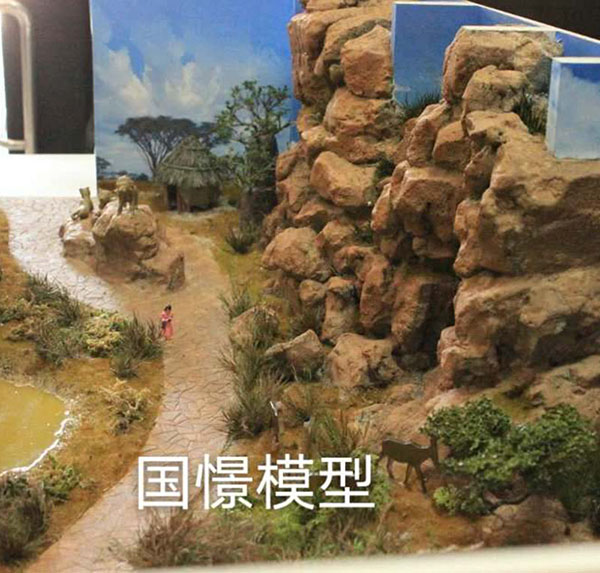 旺苍县场景模型